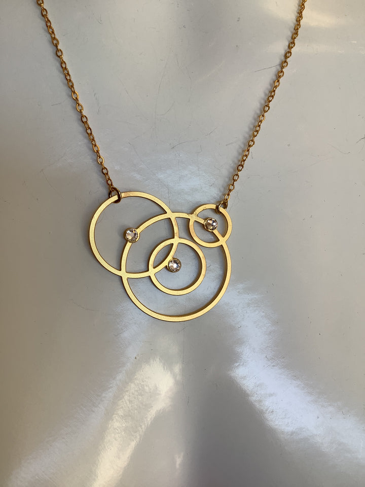 Standout Boutique Universe Necklace w/ Swarovski Crystals