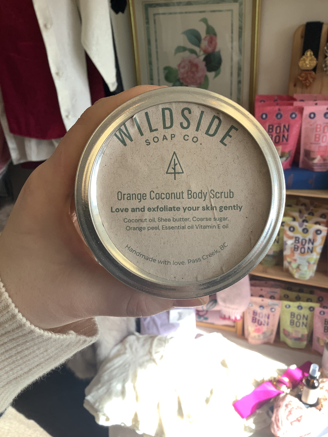 Wildside Orange Coconut Body Scrub