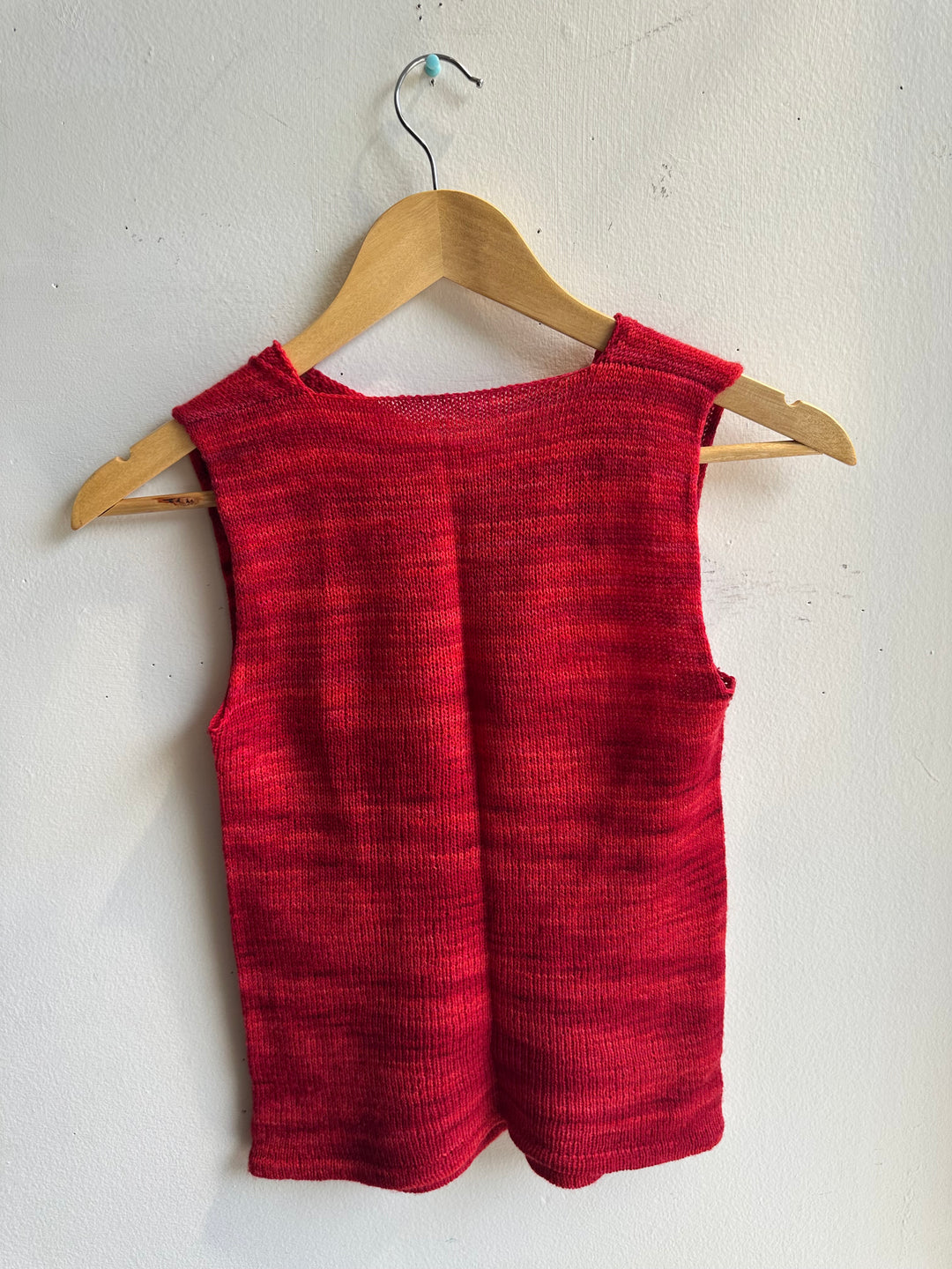 Debbie Svensson Hand Knit Bonny Merino Wool Tank