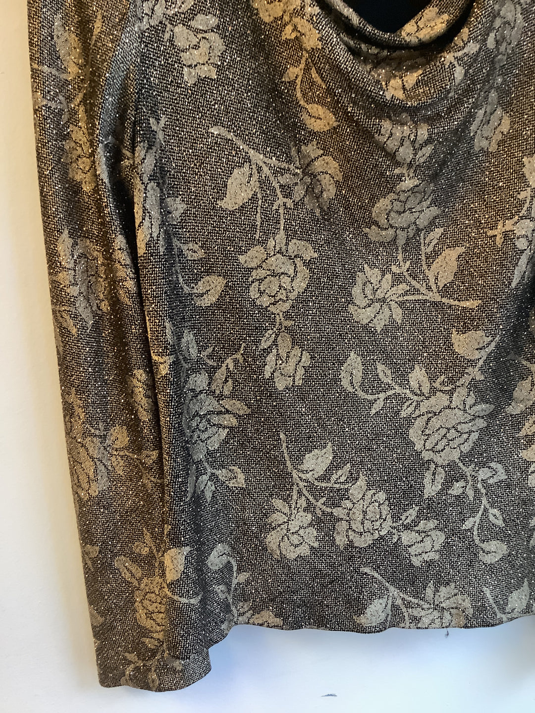 Vintage Alex Evenings Golden Evening Top