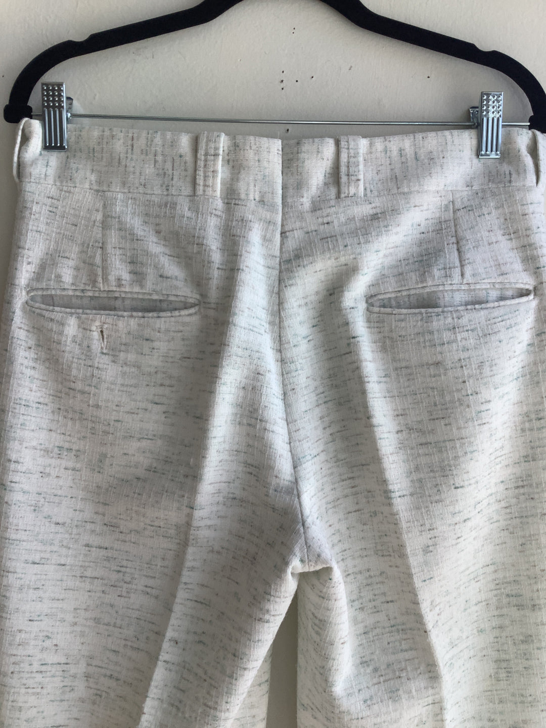 Vintage Adele Cream Trousers - Made in Canada