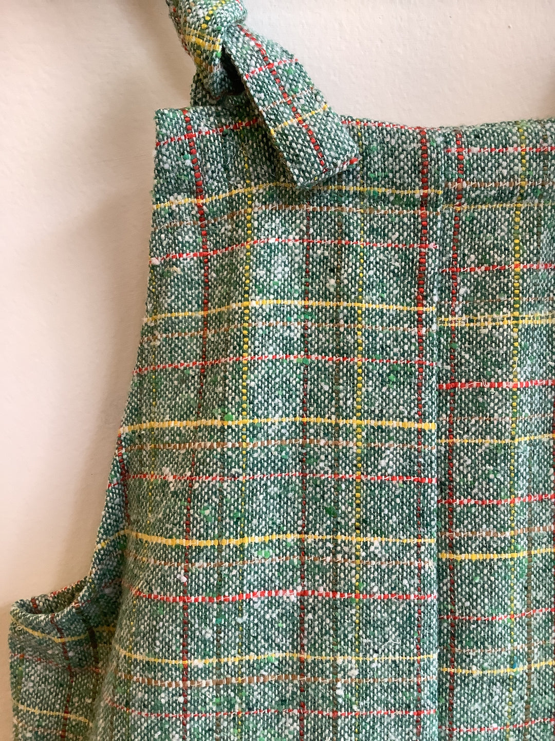 Butterflies in Ballgowns Evergreen Tweed Overall Dress