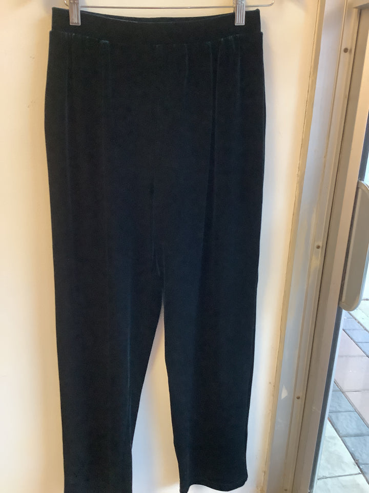 Vintage Emerald Velvet Pant