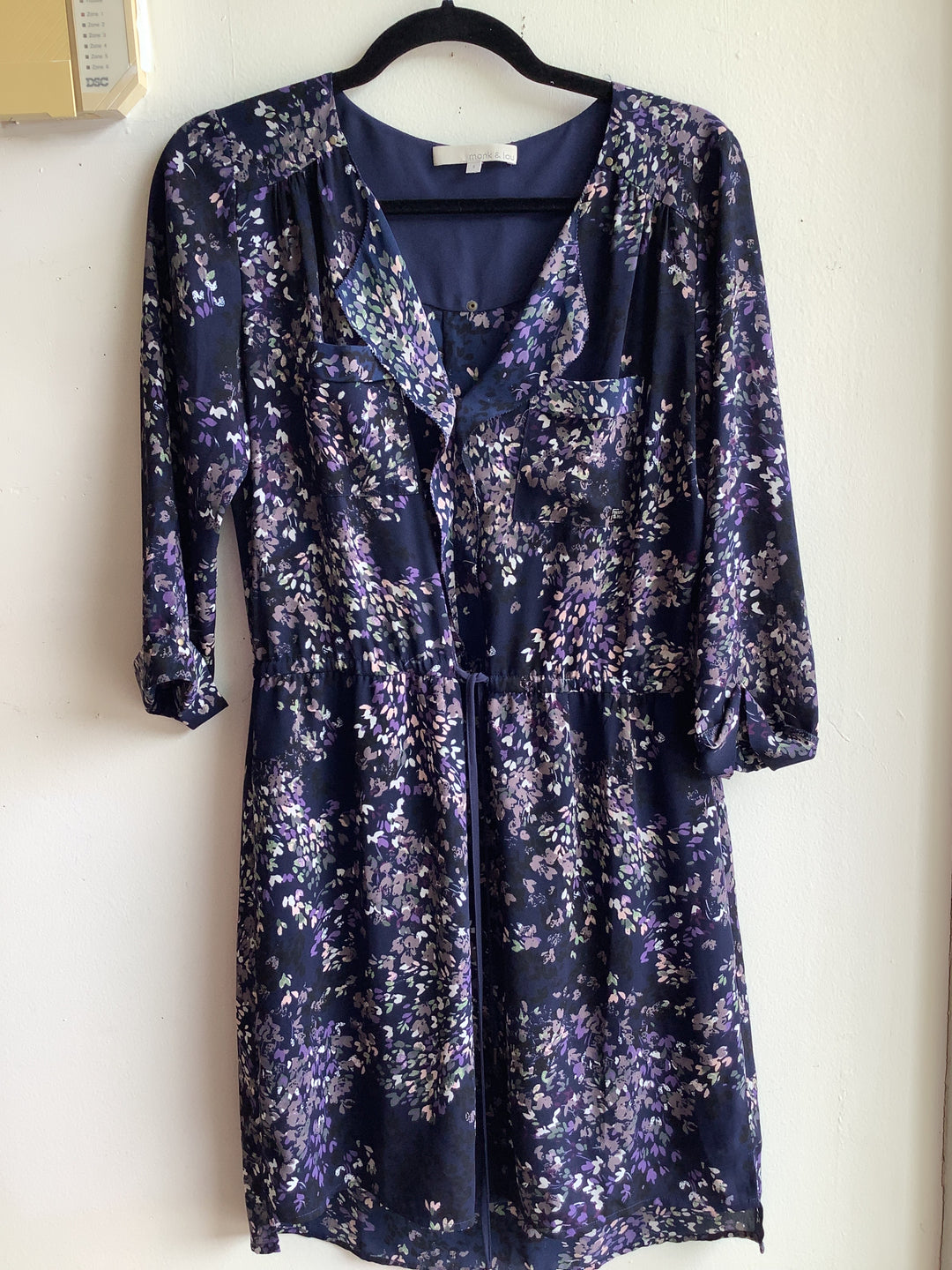 Midnight Wildflower Tunic Dress