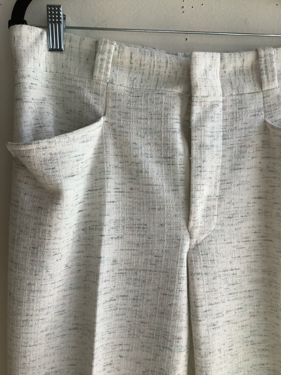 Vintage Adele Cream Trousers - Made in Canada