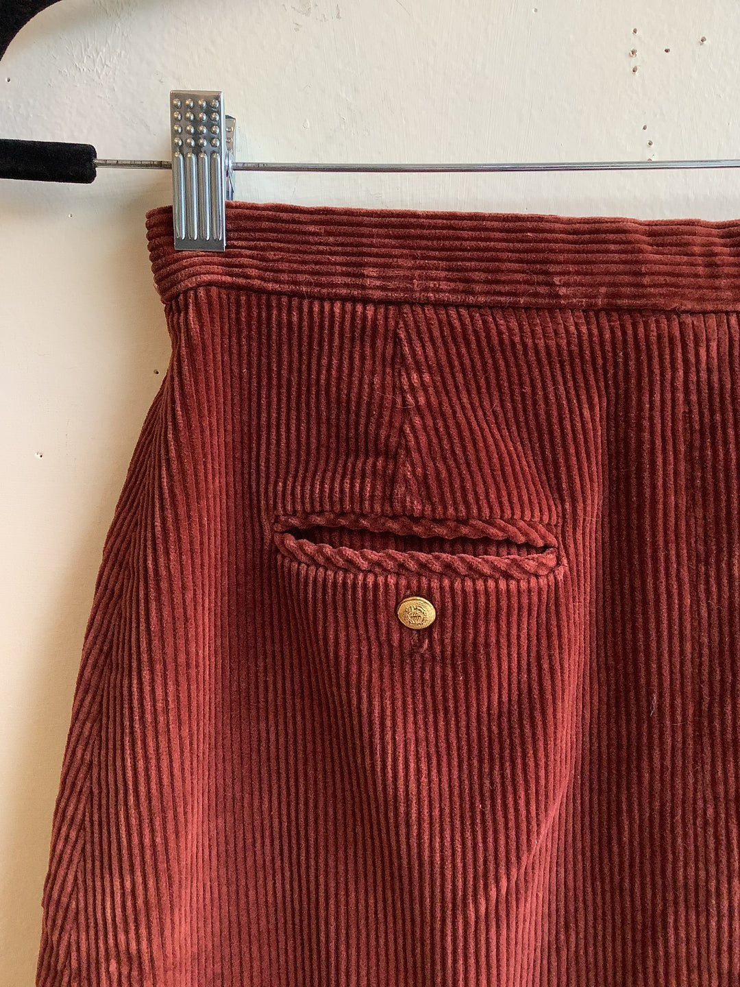 Autumn Orchard Corduroy Midi Skirt
