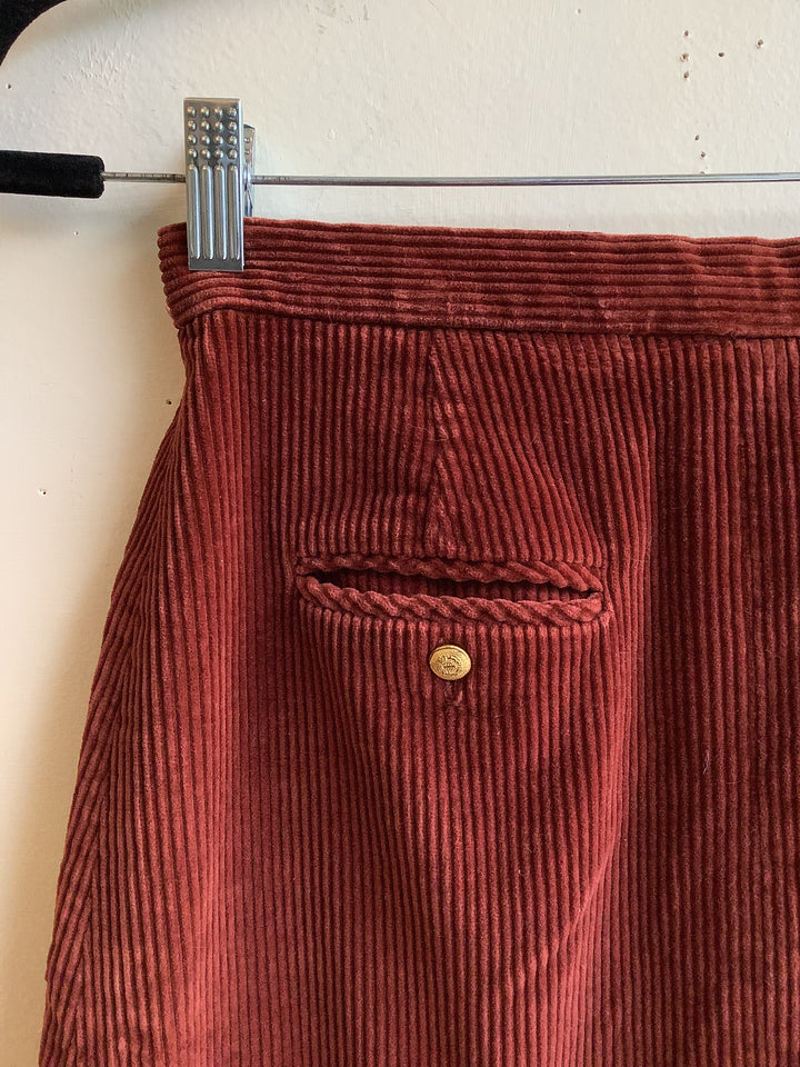 Autumn Orchard Corduroy Midi Skirt