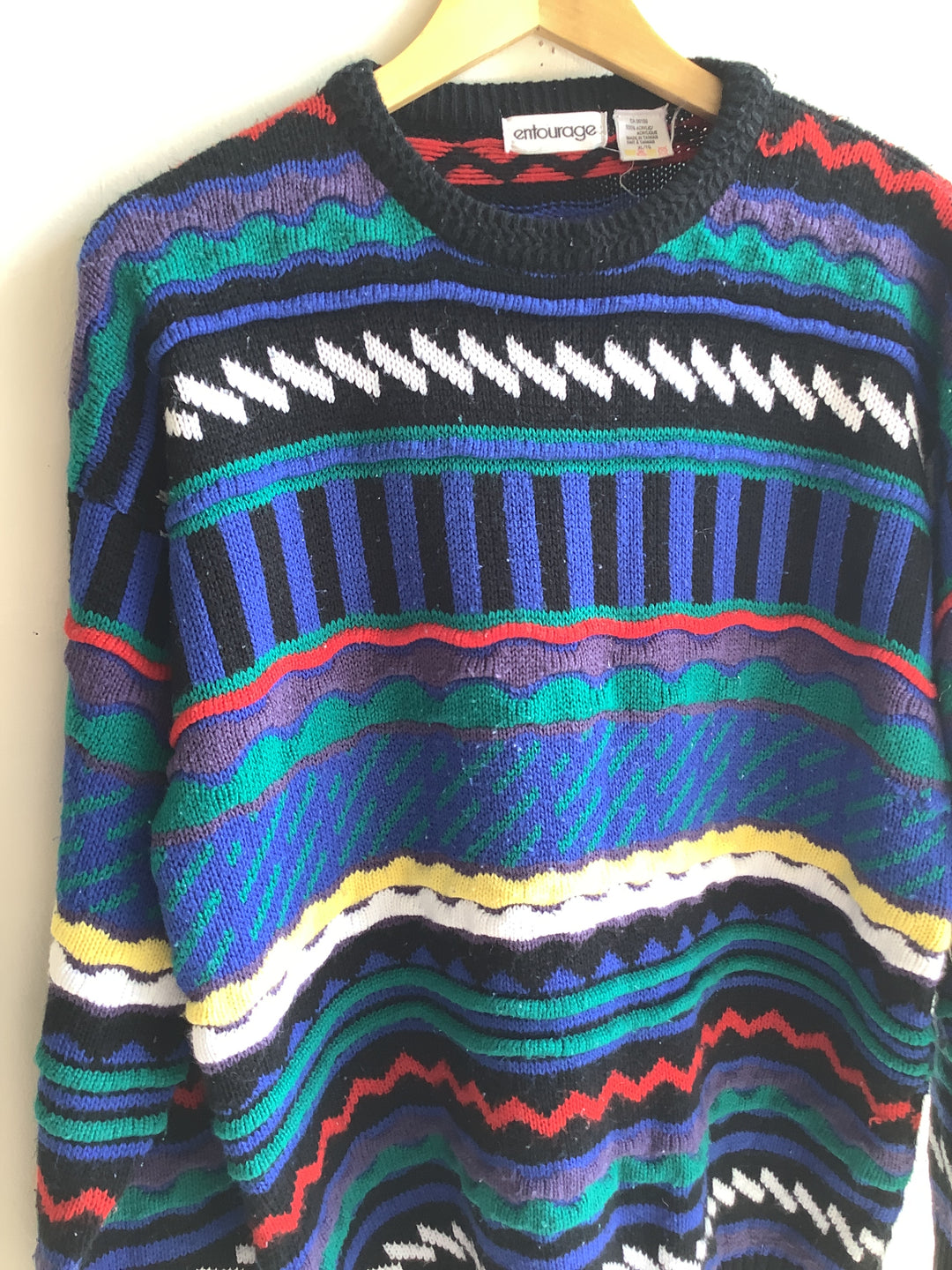 Vintage Geo Knit