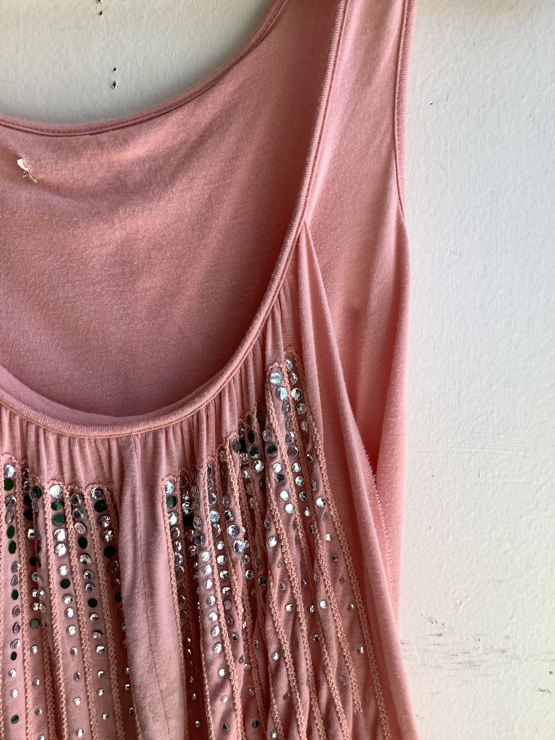 Y2K Rhinestone Bubble Tank