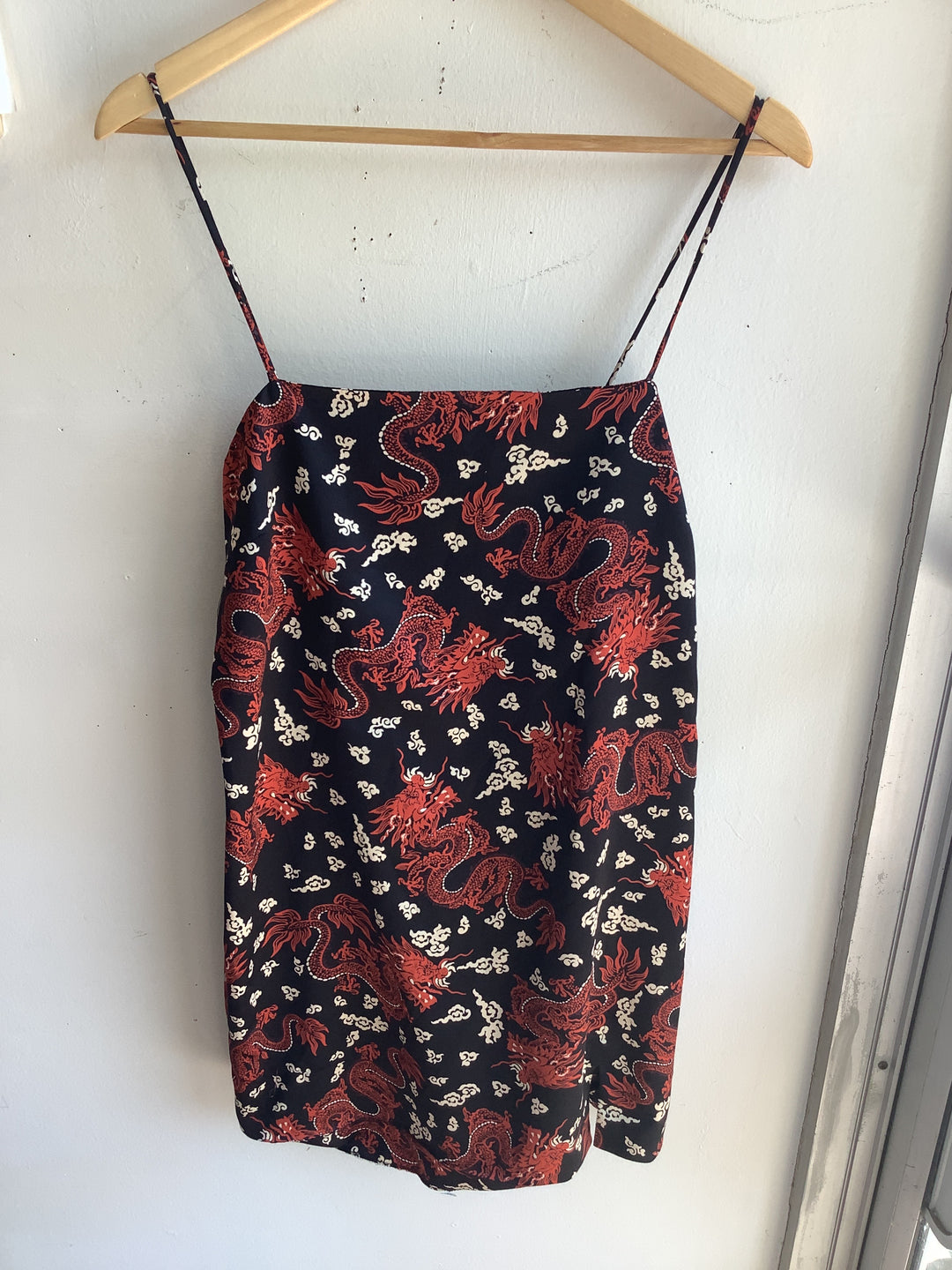 Zara Dragon Mini Slip Dress
