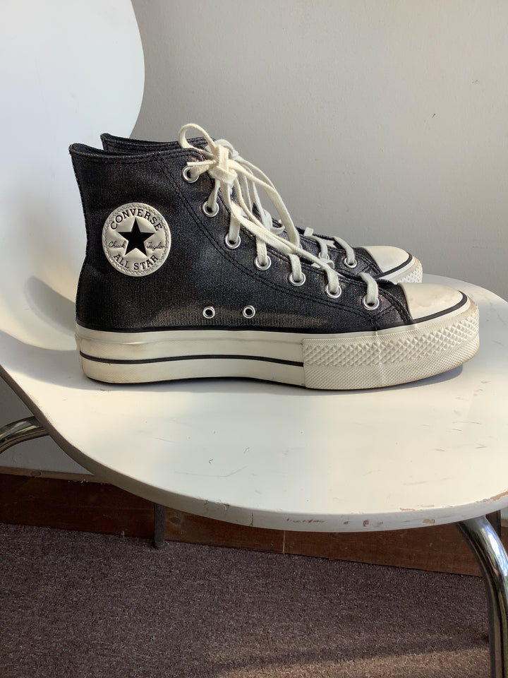Sparkle Converse High Tops