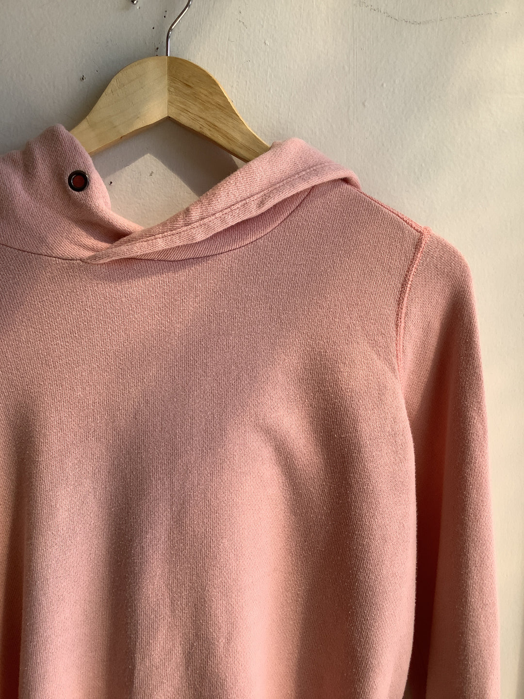 Blush Ease Cropped Hoodie