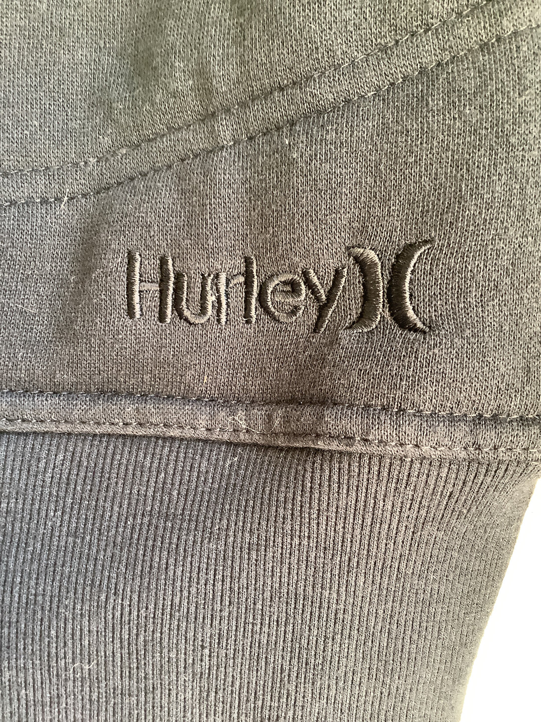 Hurley Black Zip-up Hoodie