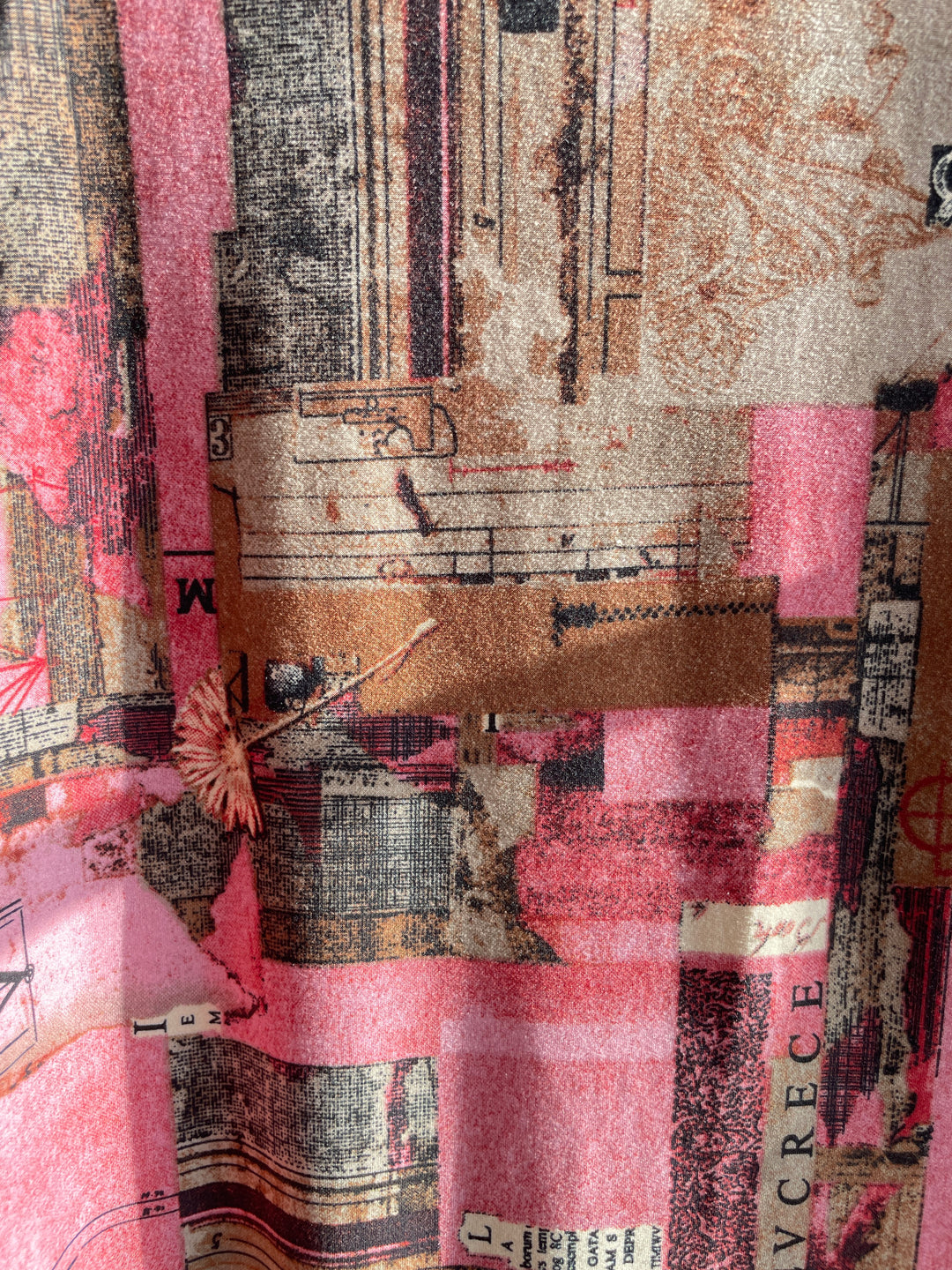 Vintage Abstract Collage Tee