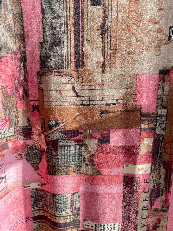 Vintage Abstract Collage Tee