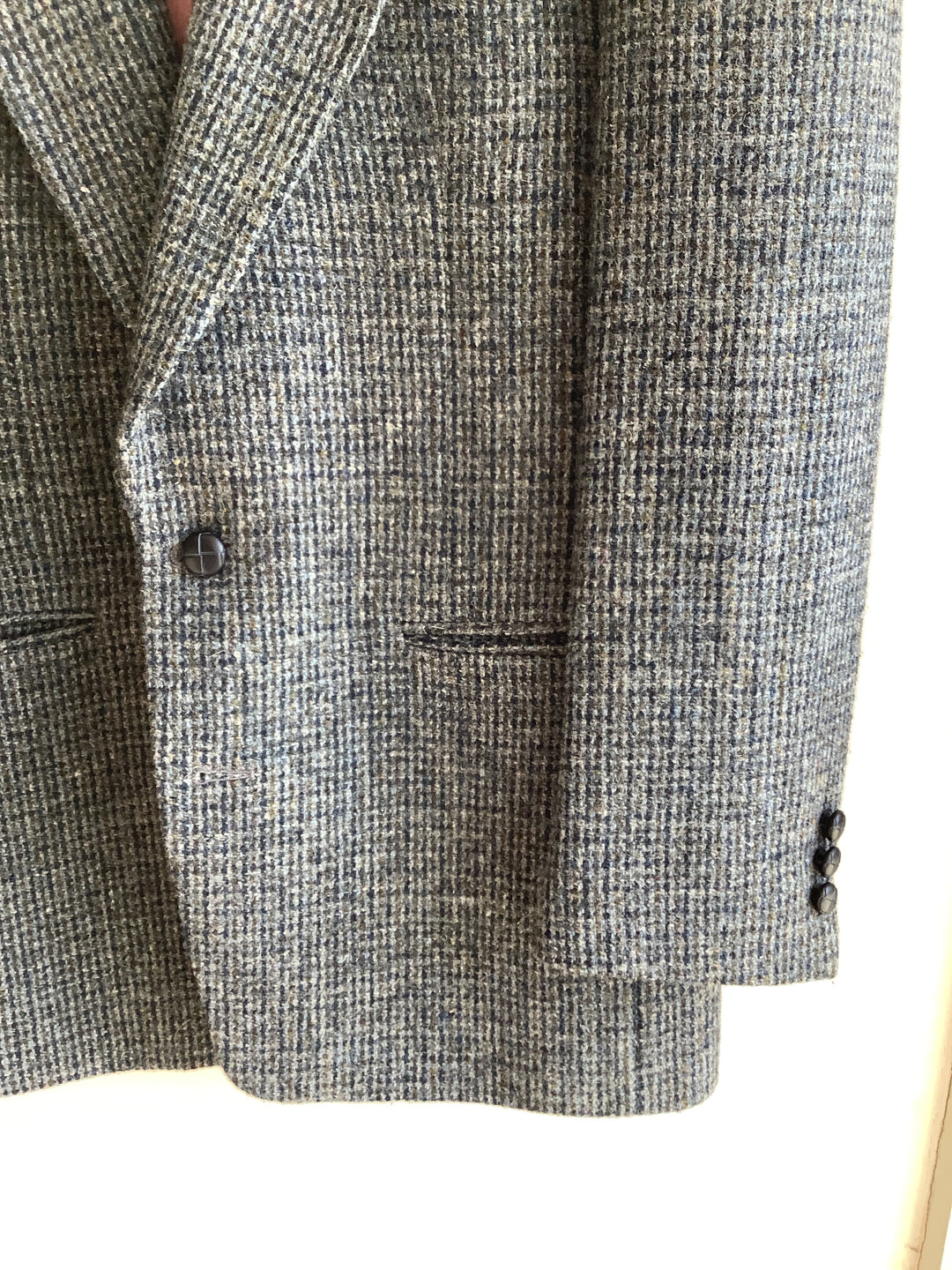 Vintage Grey Tweed Blazer