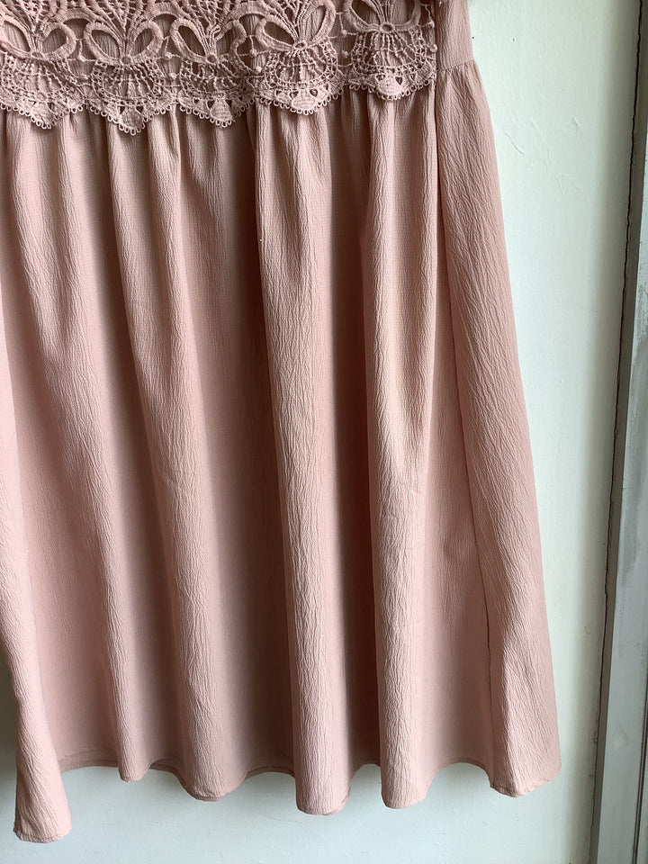 Rosewater Lace Dress