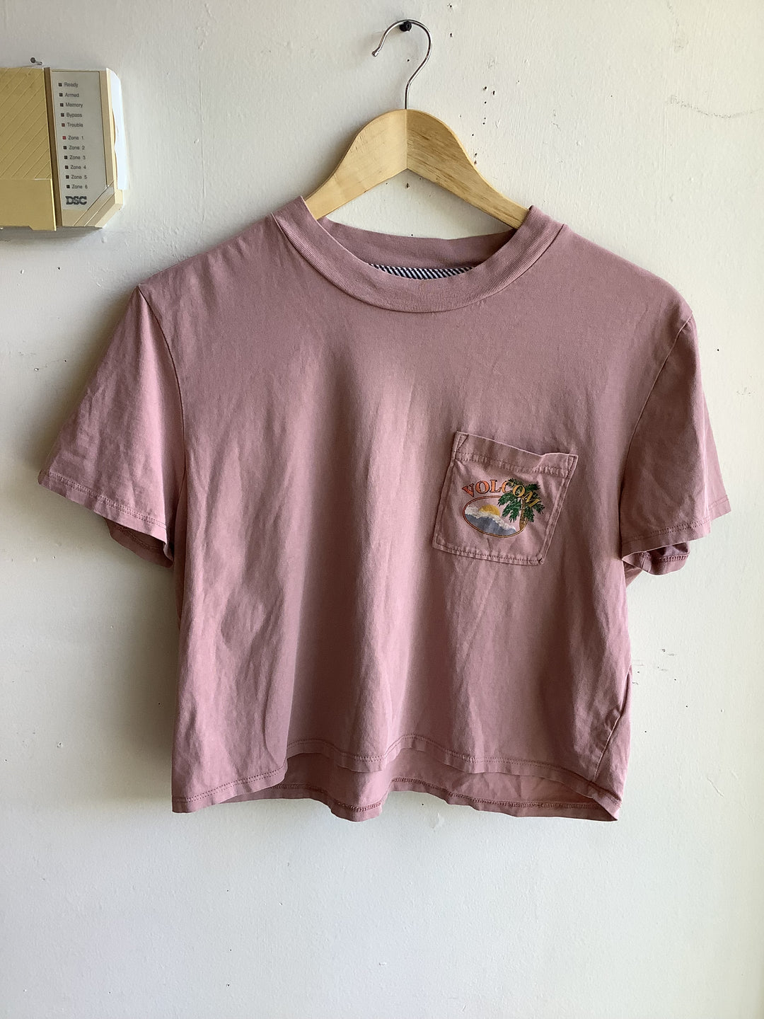 Volcom Sunset Hour Organic Cotton Crop Tee