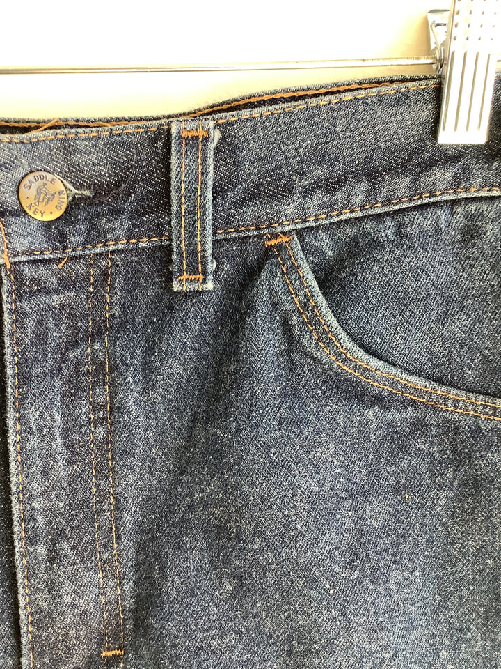 Vintage Saddle King Denim Cutoff