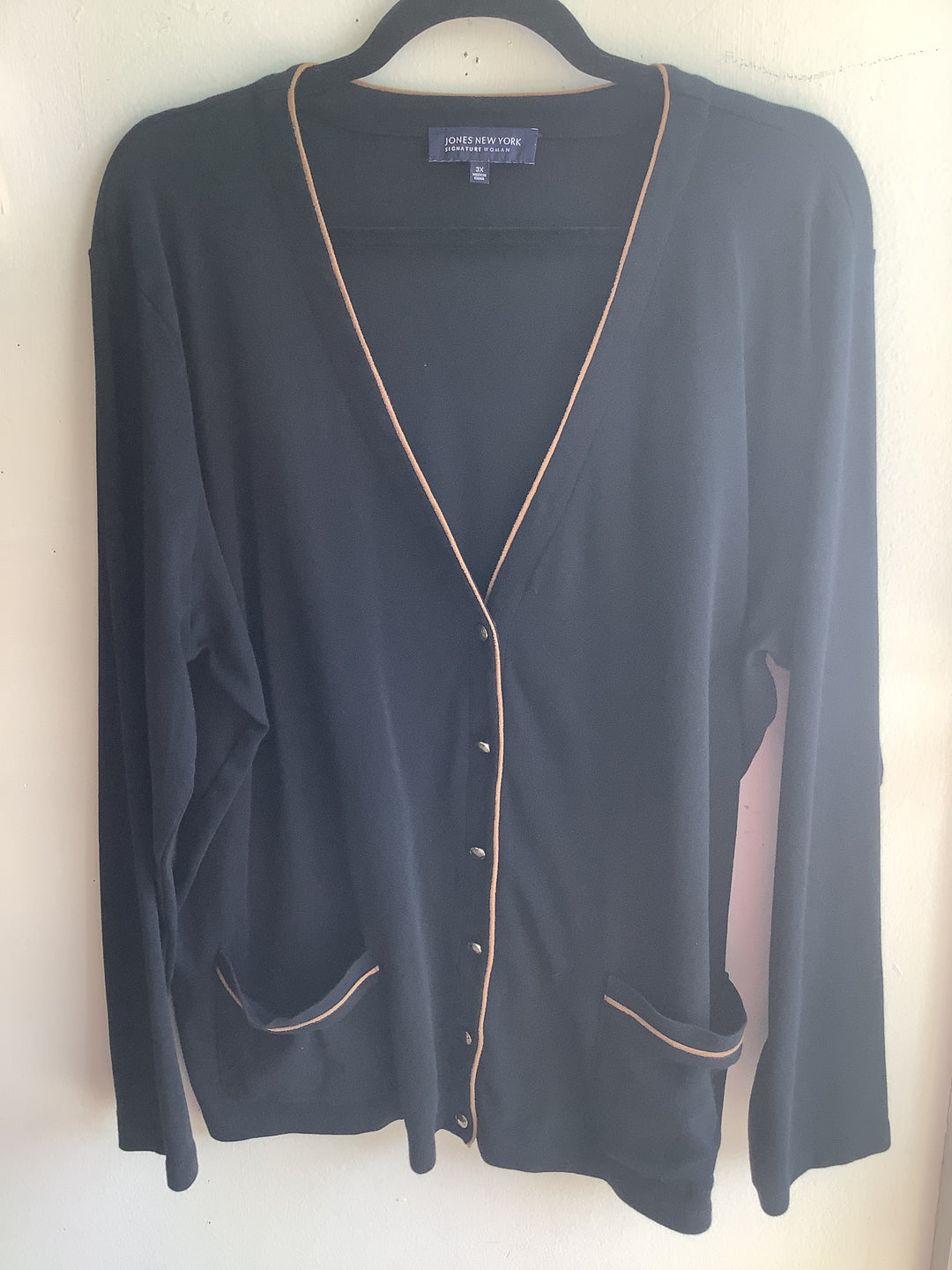 Jones New York Trim Cardigan
