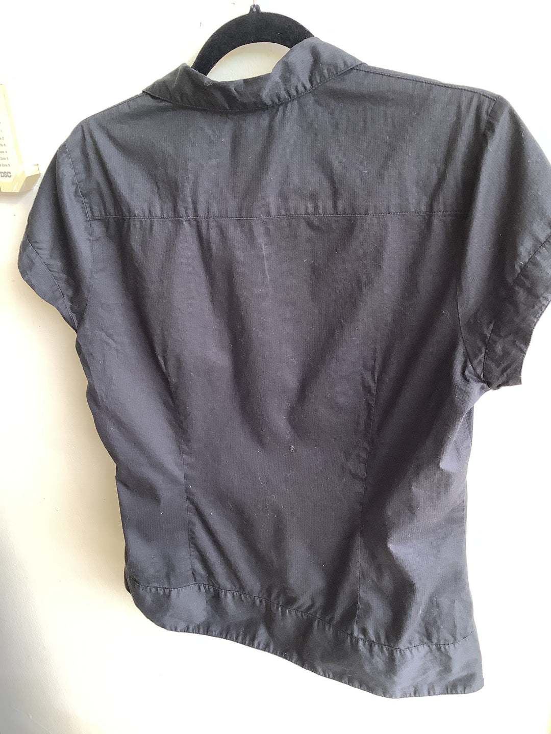 Y2K Mexx Black Collard Blouse