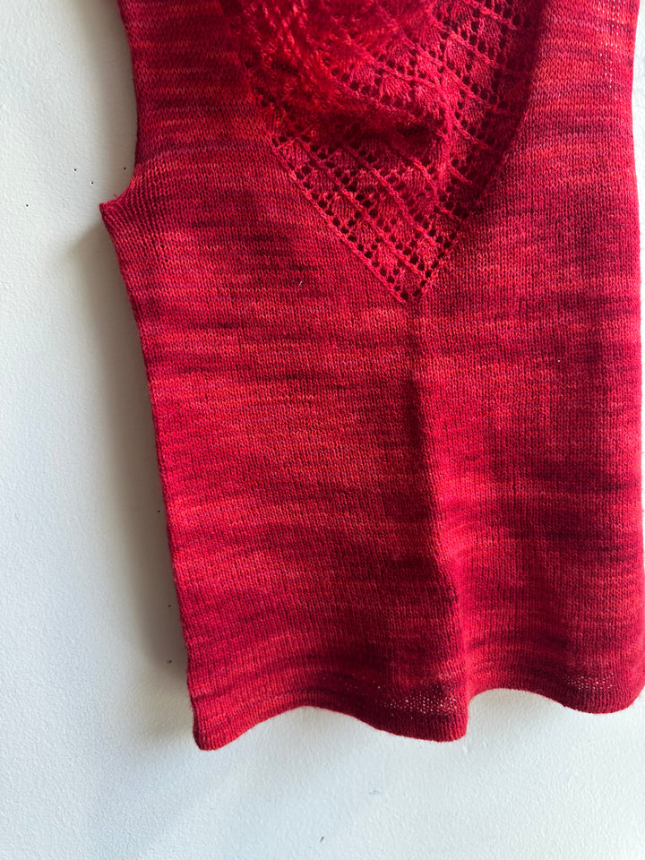 Debbie Svensson Hand Knit Bonny Merino Wool Tank