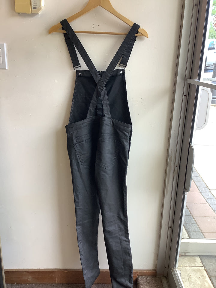 Zara Trafaluc Black Utility Overalls