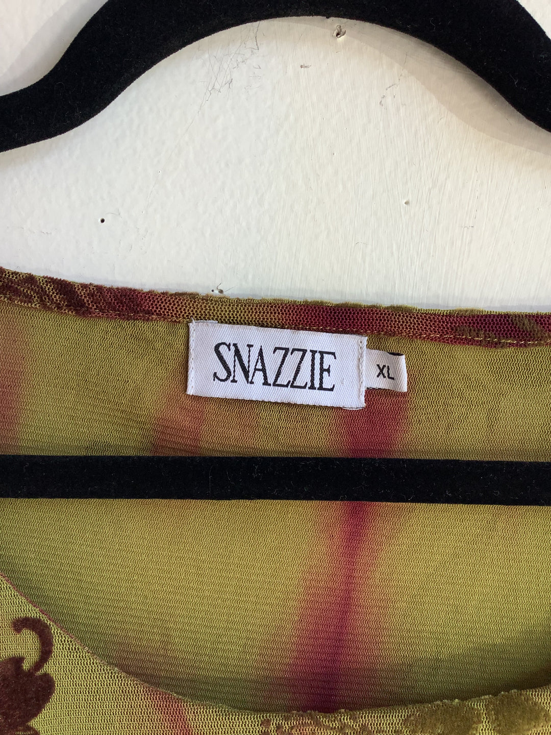Snazzie Paisley Mesh Top