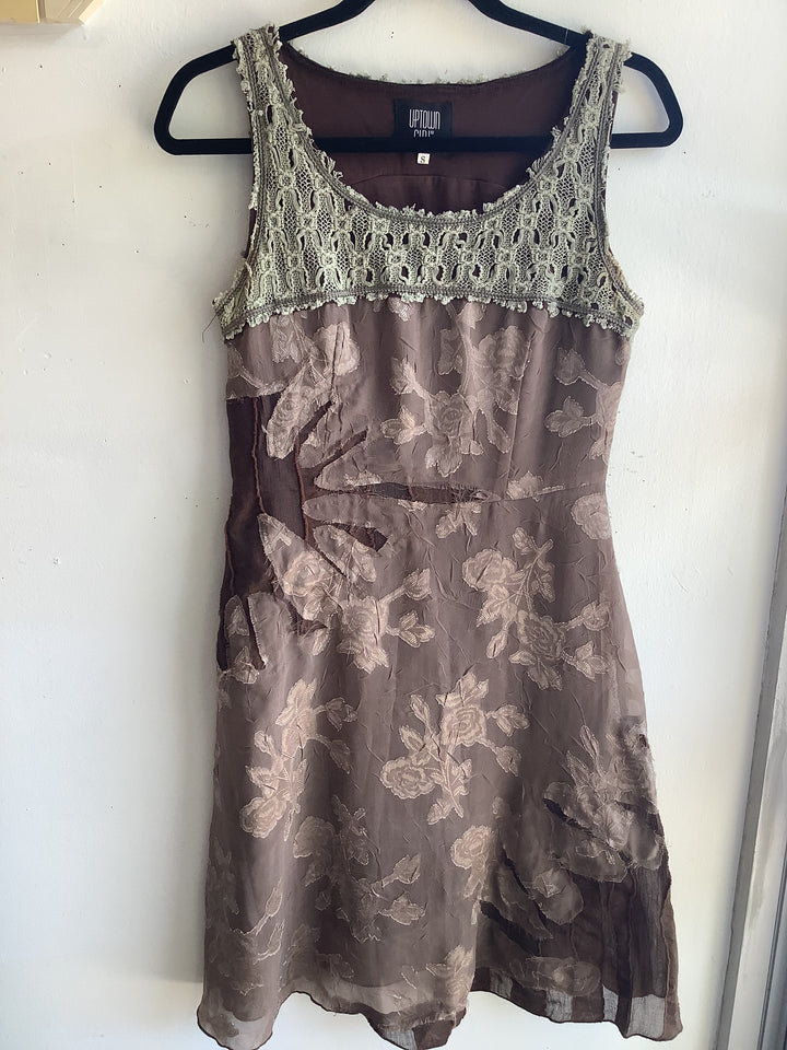 Boho Floral Overlay Dress