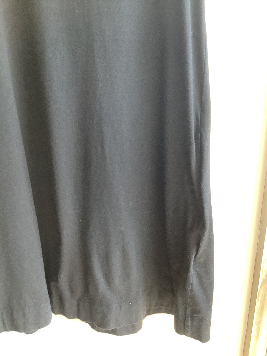 Black T-shirt Dress W/ Pockets