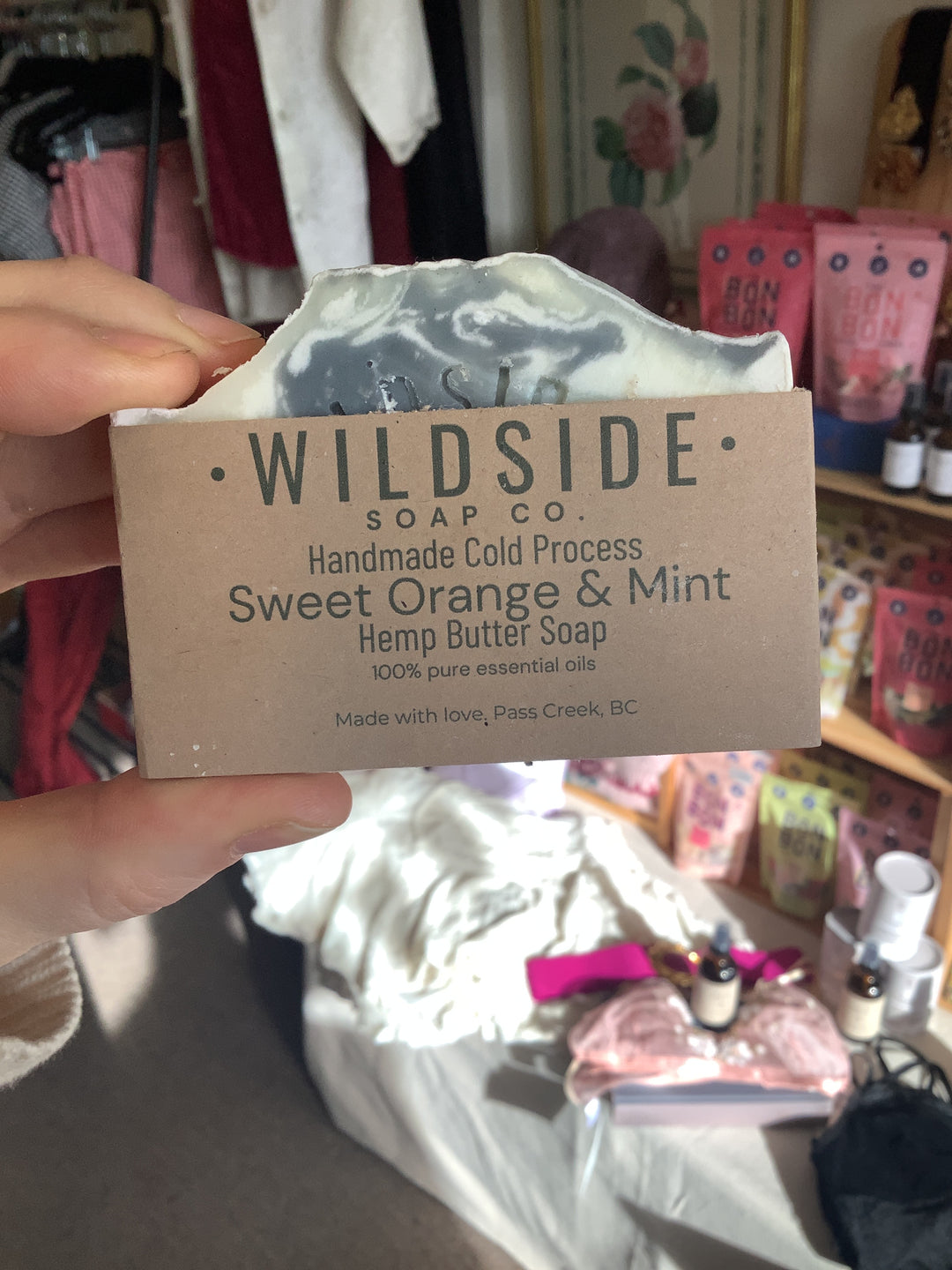 Wildside Sweet Orange + Mint Soap