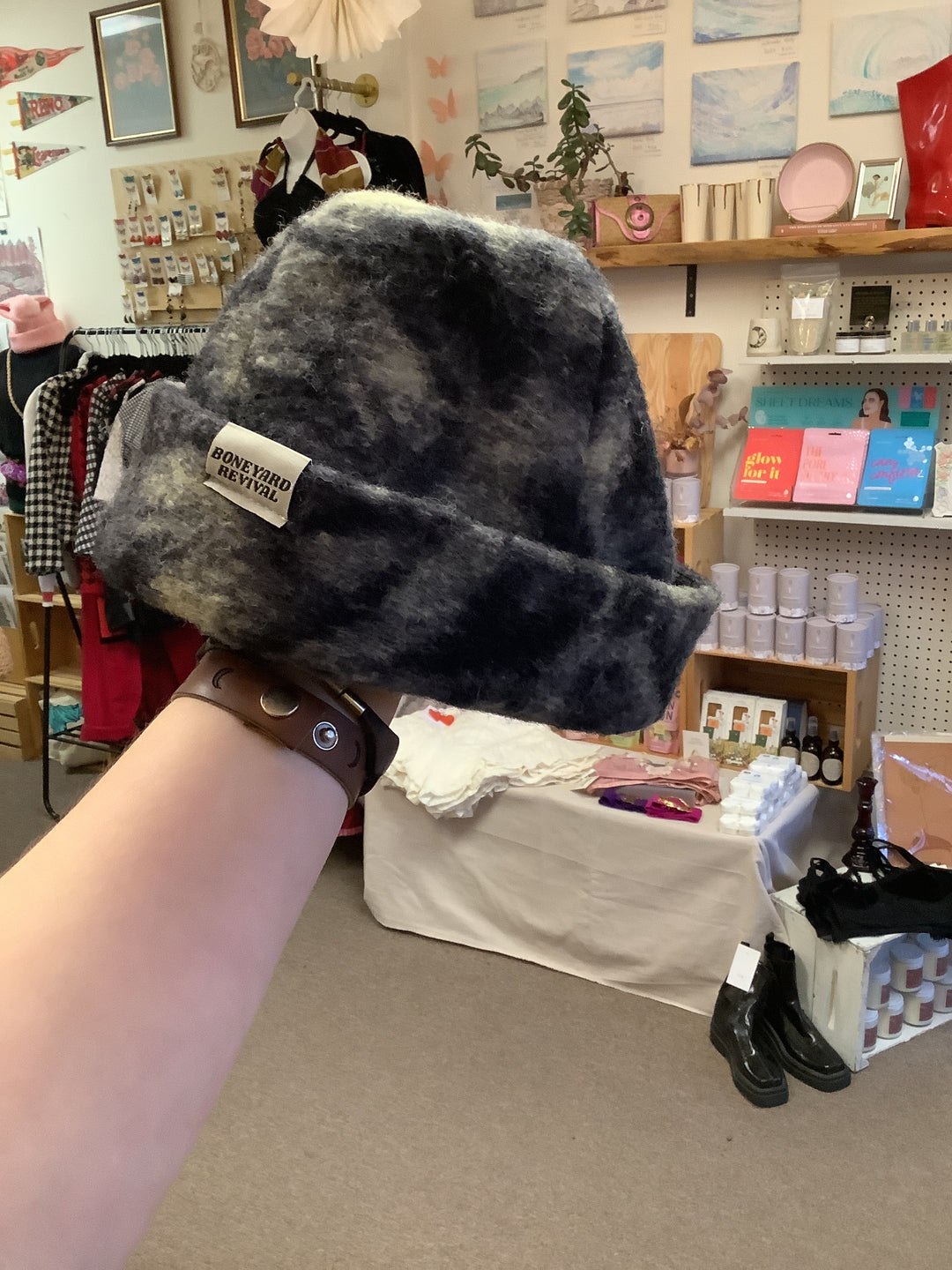 Boneyard Revival Tie dyed Wool Toque