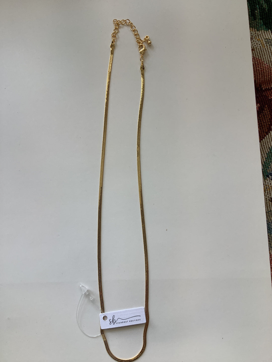 Gold Snake Chain Necklace