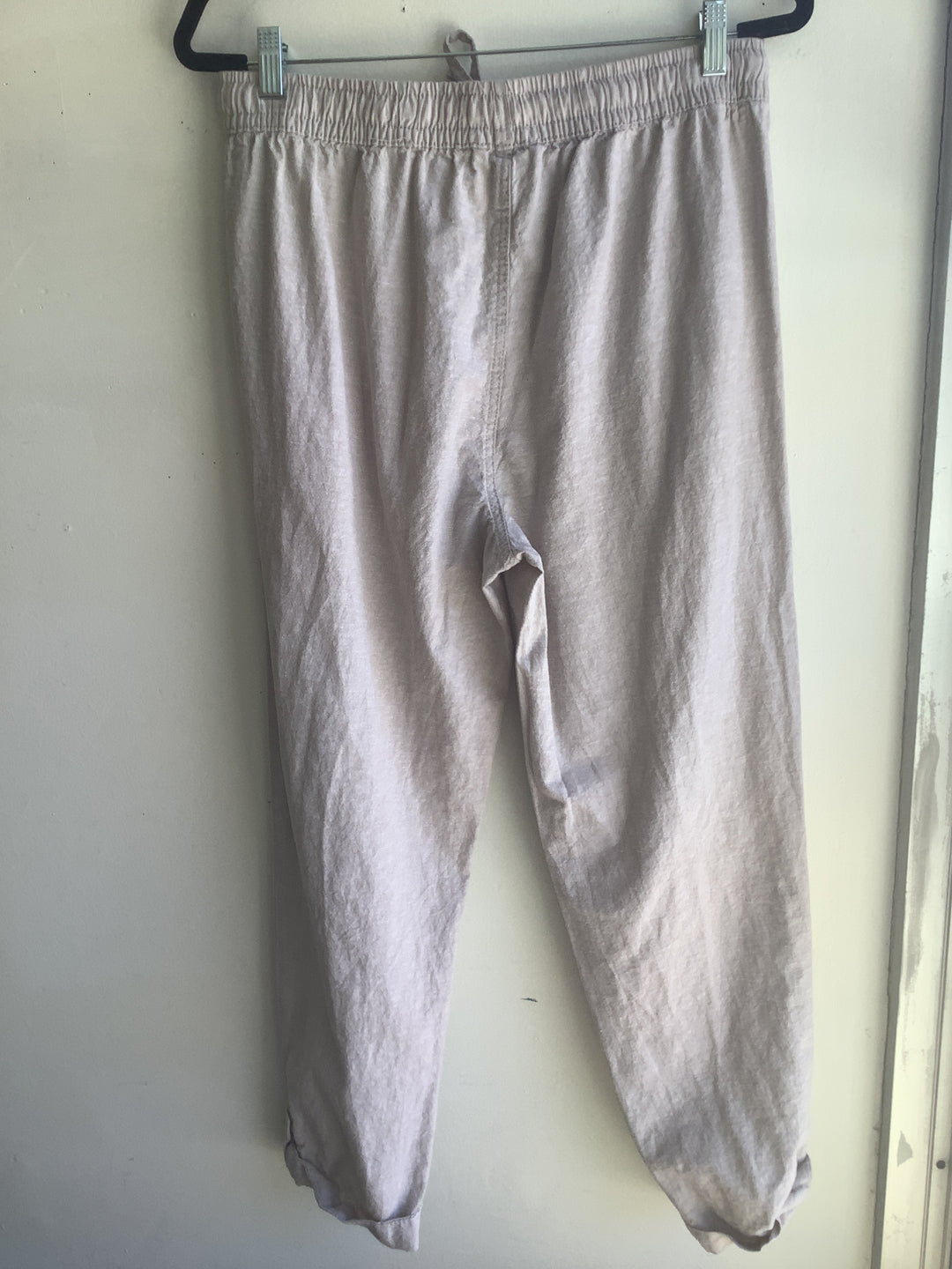 Soft Sand Linen Drawstring Pants