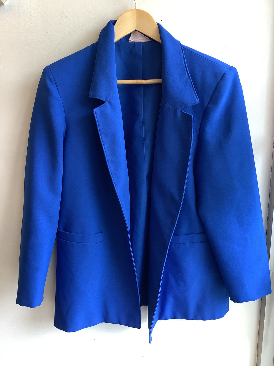Vintage Tan Jay Cobalt Blue Blazer