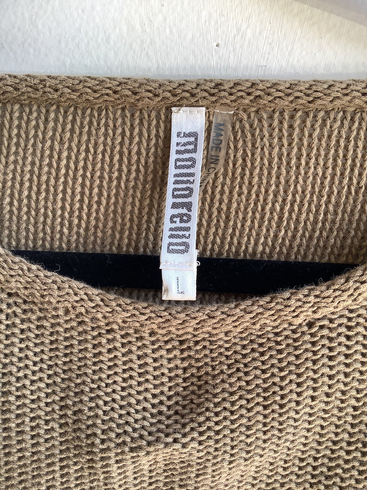 Mono Reno Taupe Knit Sweater