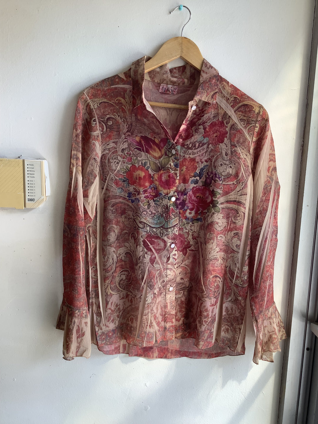 Romantic Sheer Button-Up