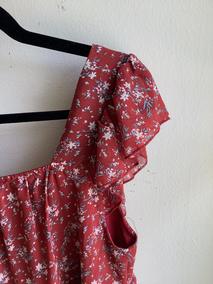 Wildflower Flutter Babydoll Top