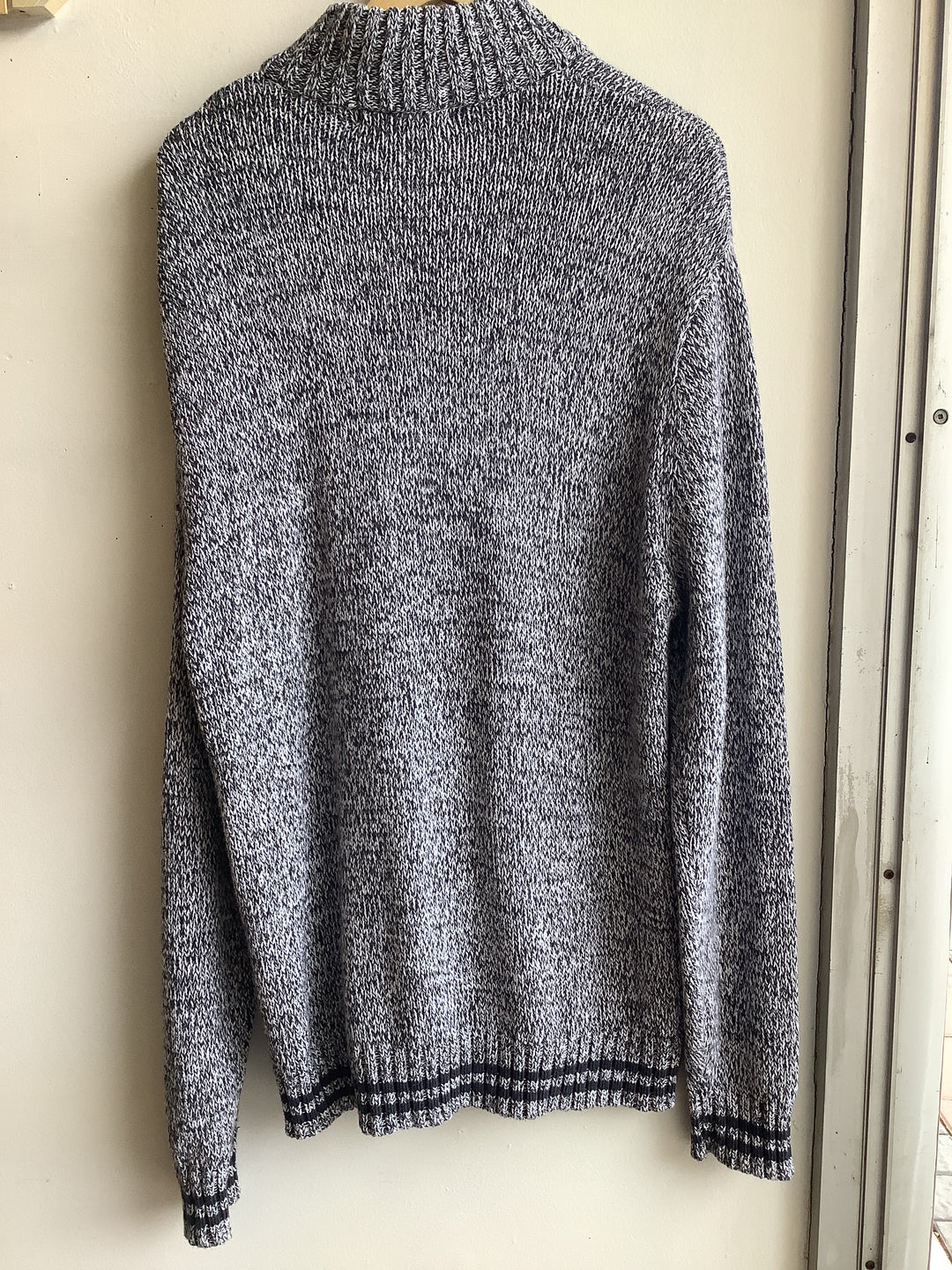 Wind River Marled Knit Quarter Zip Sweater