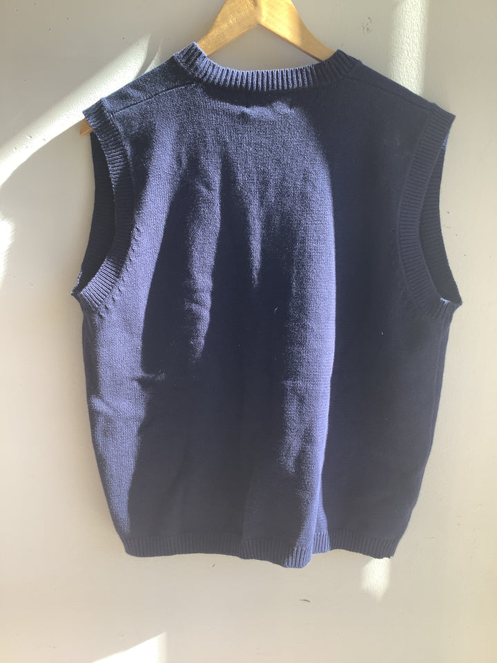Vintage 90s Sears Traditional Country Collection Knit Vest