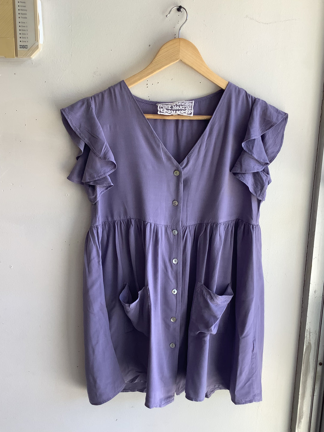 Lavender Daydream Babydoll Blouse