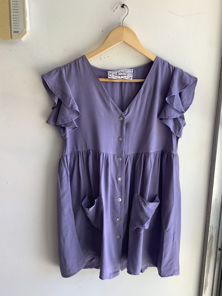 Lavender Daydream Babydoll Blouse