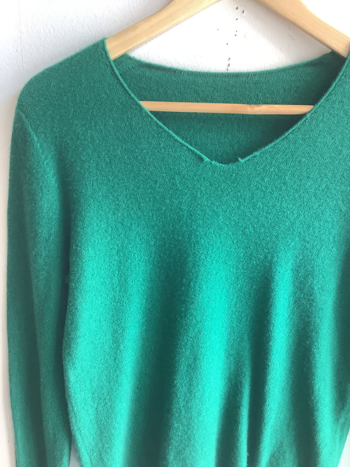 Emerald Green Cashmere Sweater