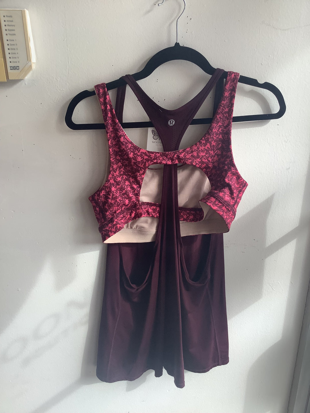 Lululemon Pink and Burgundy Tank