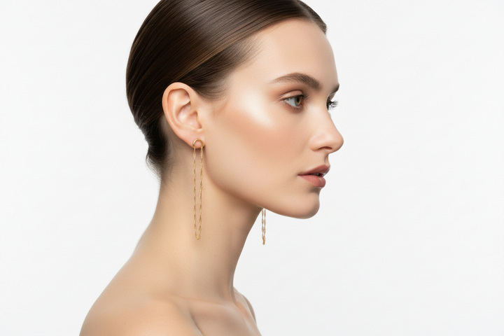 Standout Boutique Horseshoe Dangle Earrings- Vancouver, BC