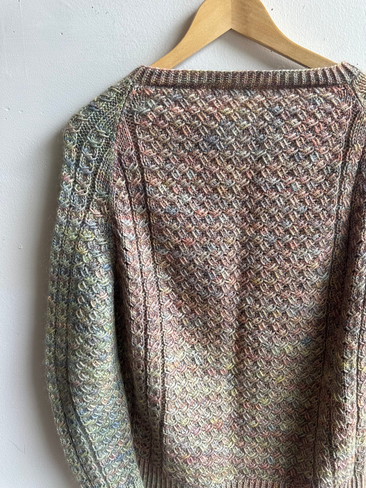Debbie Svensson Hand Knit Jamestown Wool &amp; Mohair Sweater