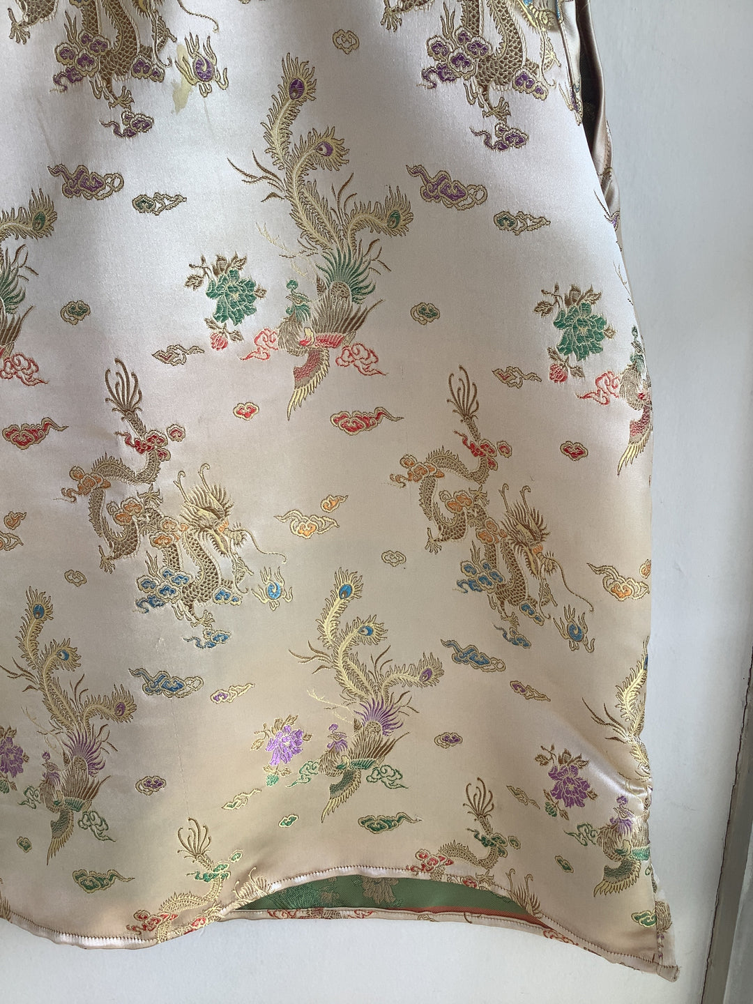 Vintage Brocade Dragon Top