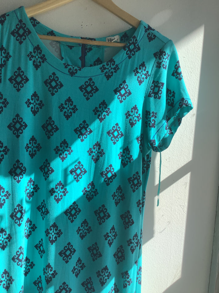 Hatley Turquoise Patterned Summer Dress