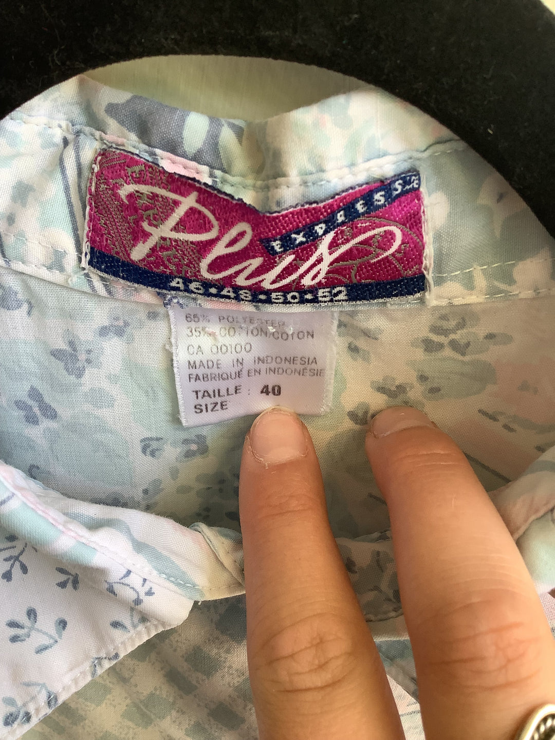 Pastel Patchwork Cottage Blouse