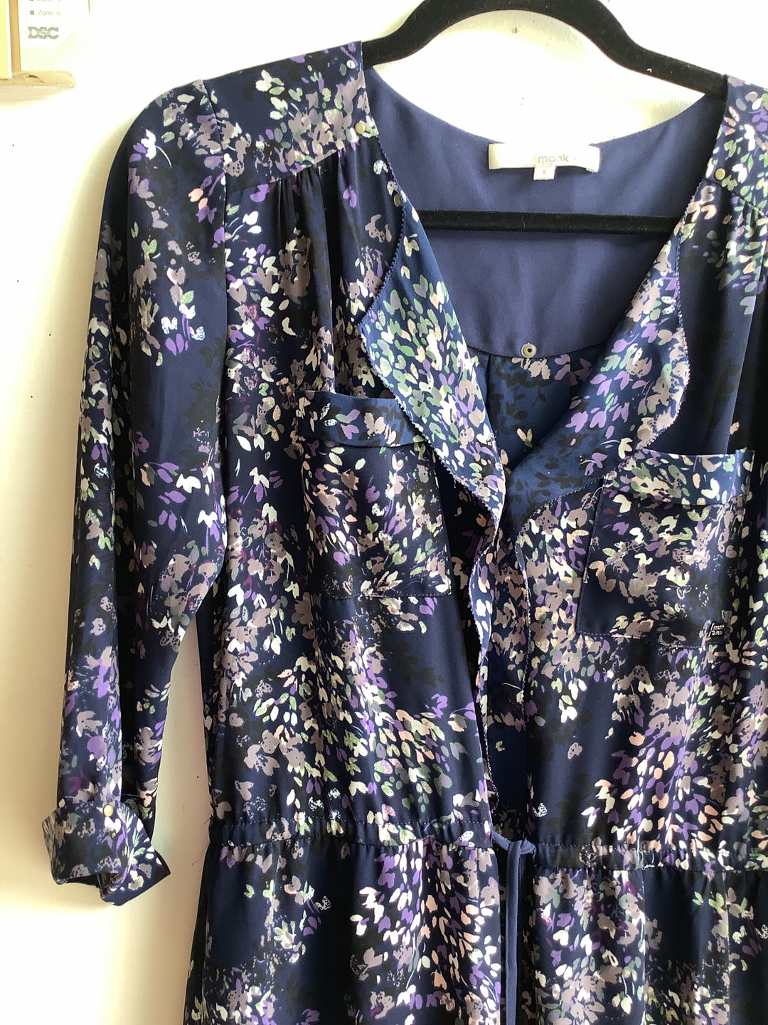 Midnight Wildflower Tunic Dress